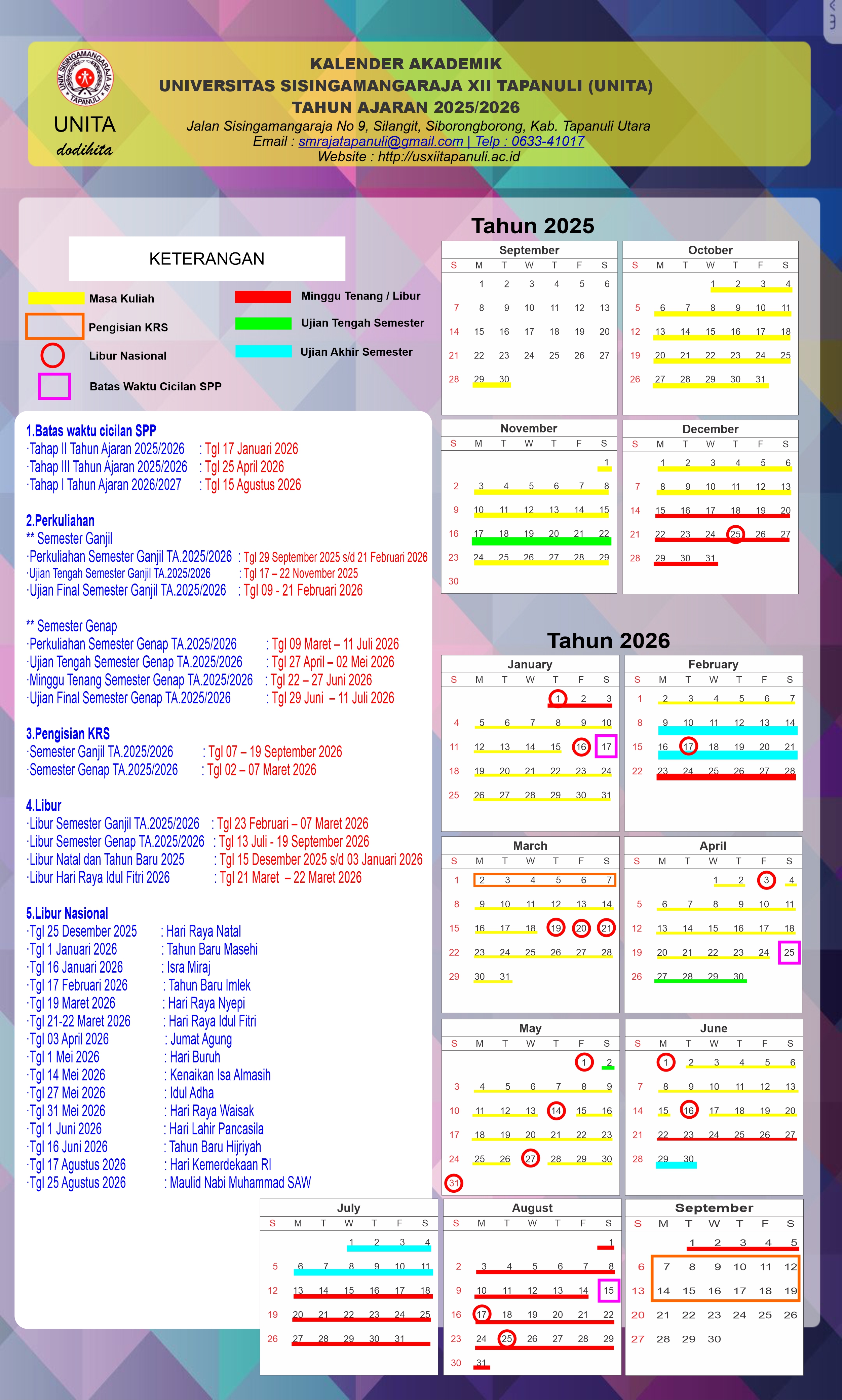 Kalender Akademik